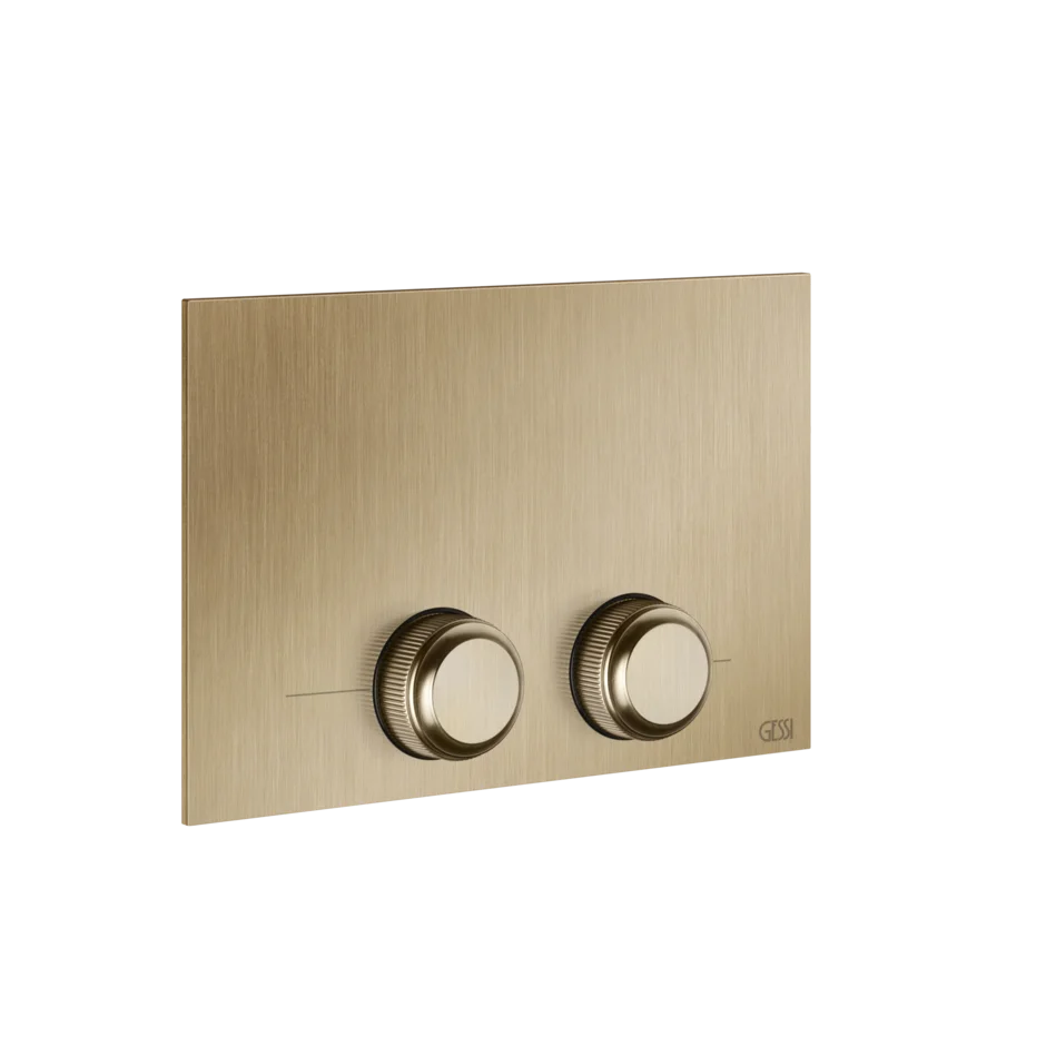 Запорная пластина 54657 726 Gessi Venti20 ТЕПЛАЯ БРОНЗА BR. PVD 54657726