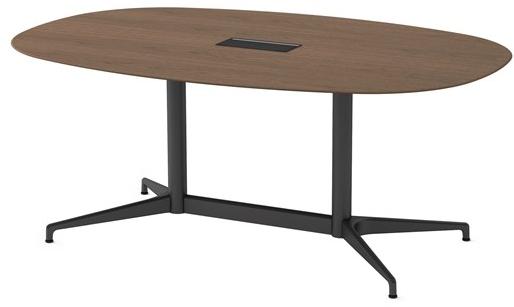 Herman Miller Овальный стол для совещаний с системой управления кабелями Civic sun-id-1361179 - Вид №15