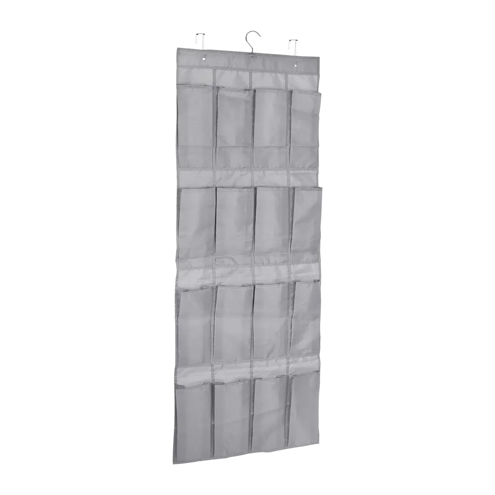 Подвесной органайзер KONSENSA 4 отделения 51x140 см полиэстер цвет серый STLM-2023739