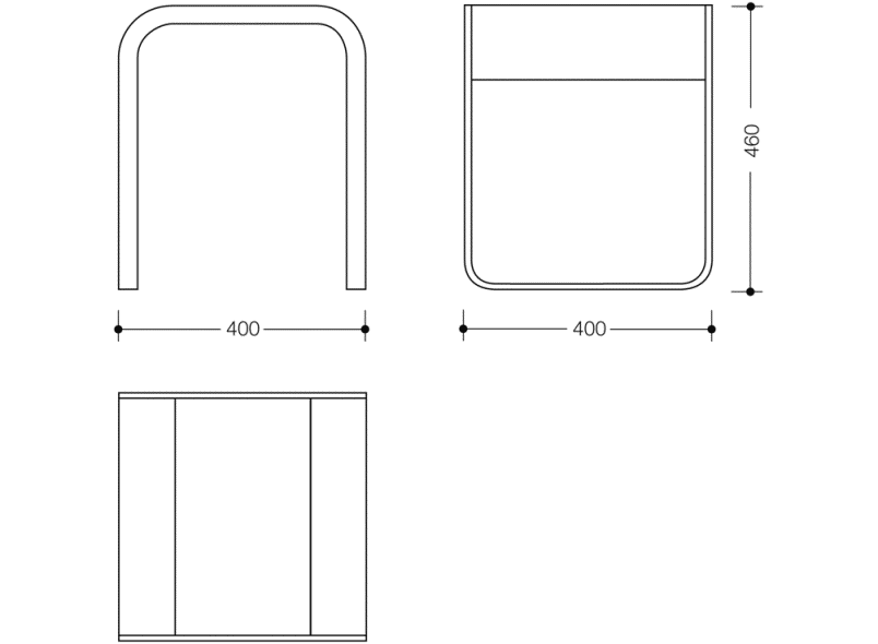 800.51.30041 табуретка HEWI System 800 - Вид №12