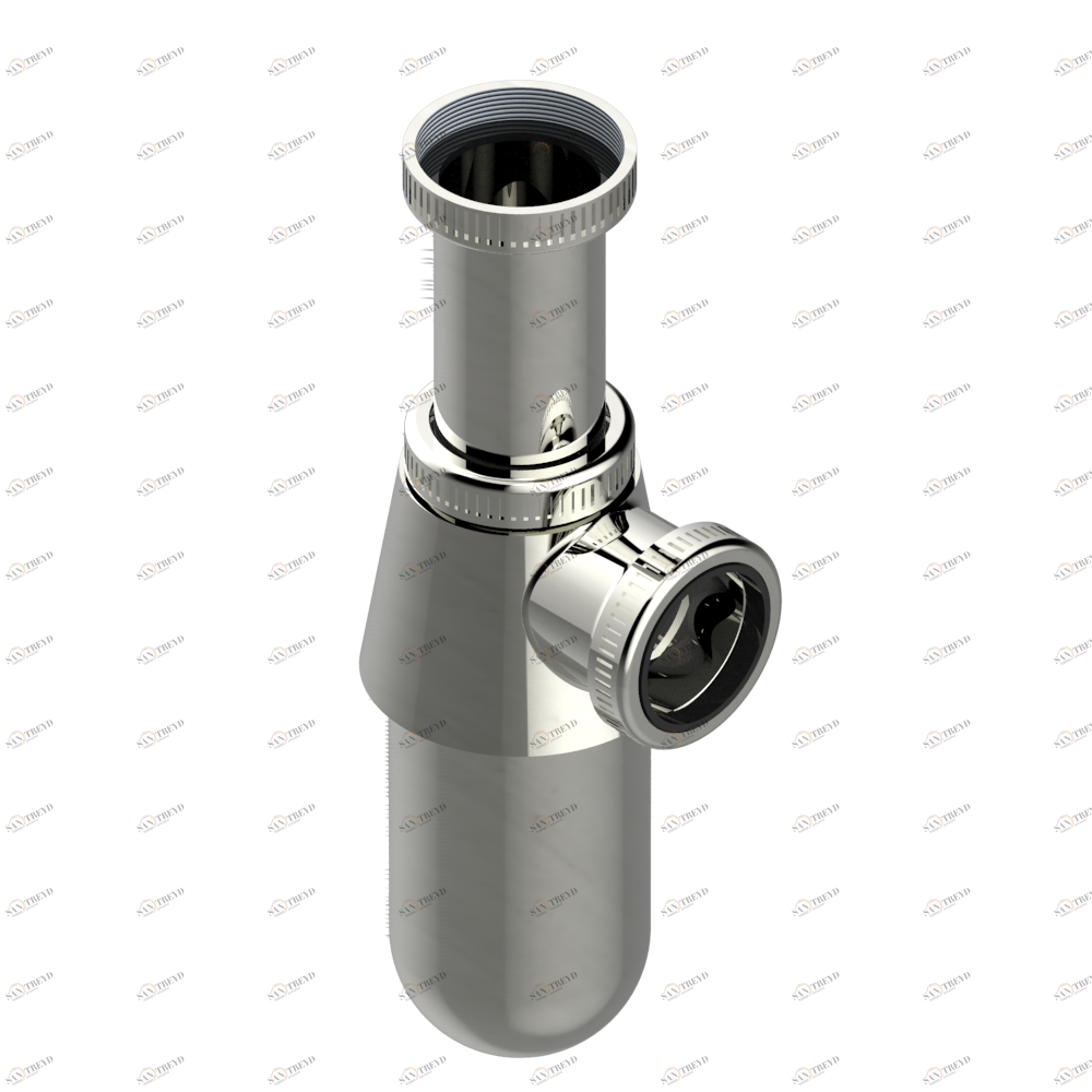 G00-306 SIPHON CULOT REGLABLE GRANDE TASSE GARDE D'EAU 75 Thg-paris прочие артикулы THG Матовый никель G00-306 CAT.C