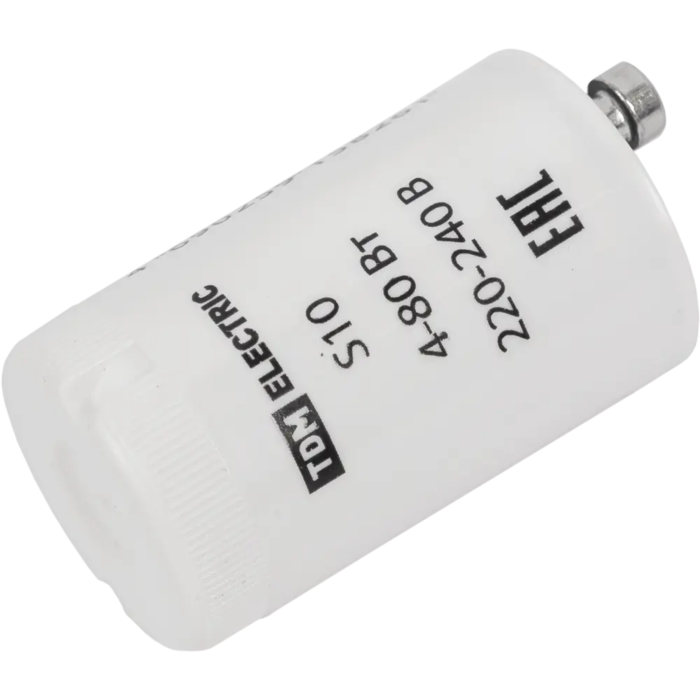 Стартер TDM ELECTRIC S10 для люминесцентных ламп до 80Вт 14389547 STLM-0004876 - Вид №3