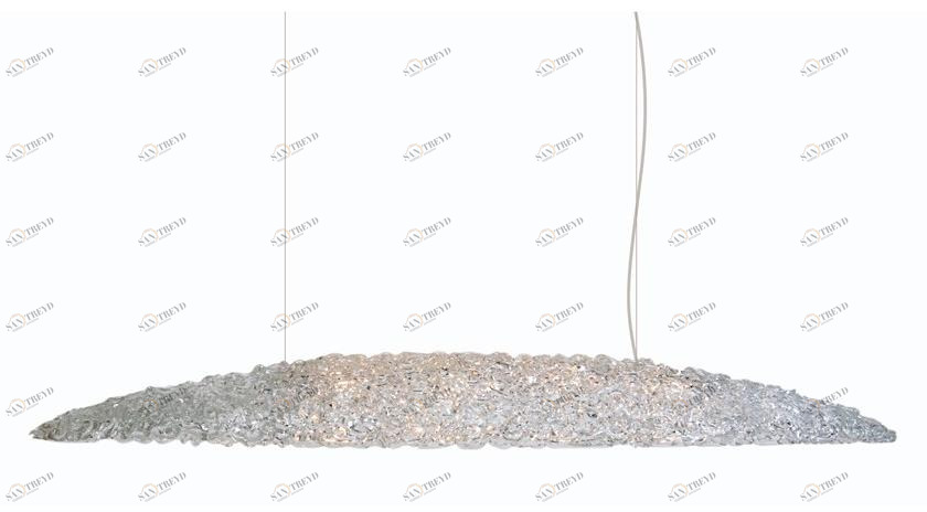 ILFARI Подвесной светильник с прямым светом в стекле  11720/11721 