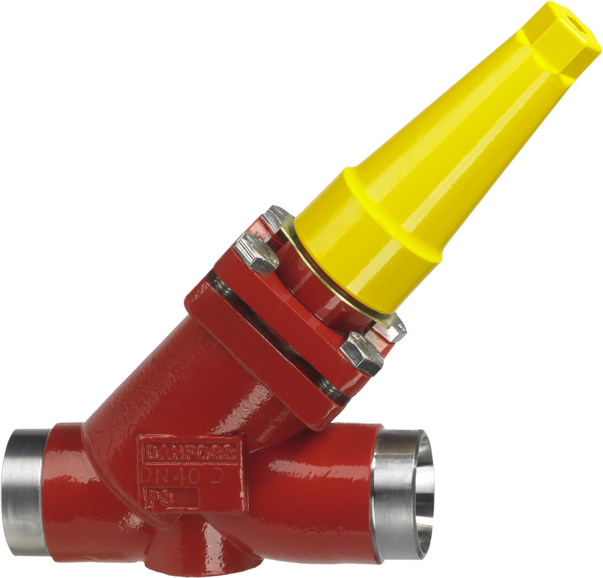 Danfoss REG-S(A/B) — ручные регулирующие клапаны REG-SB 40 G STR клапан регулятор расхода 147X5293  - Вид №1