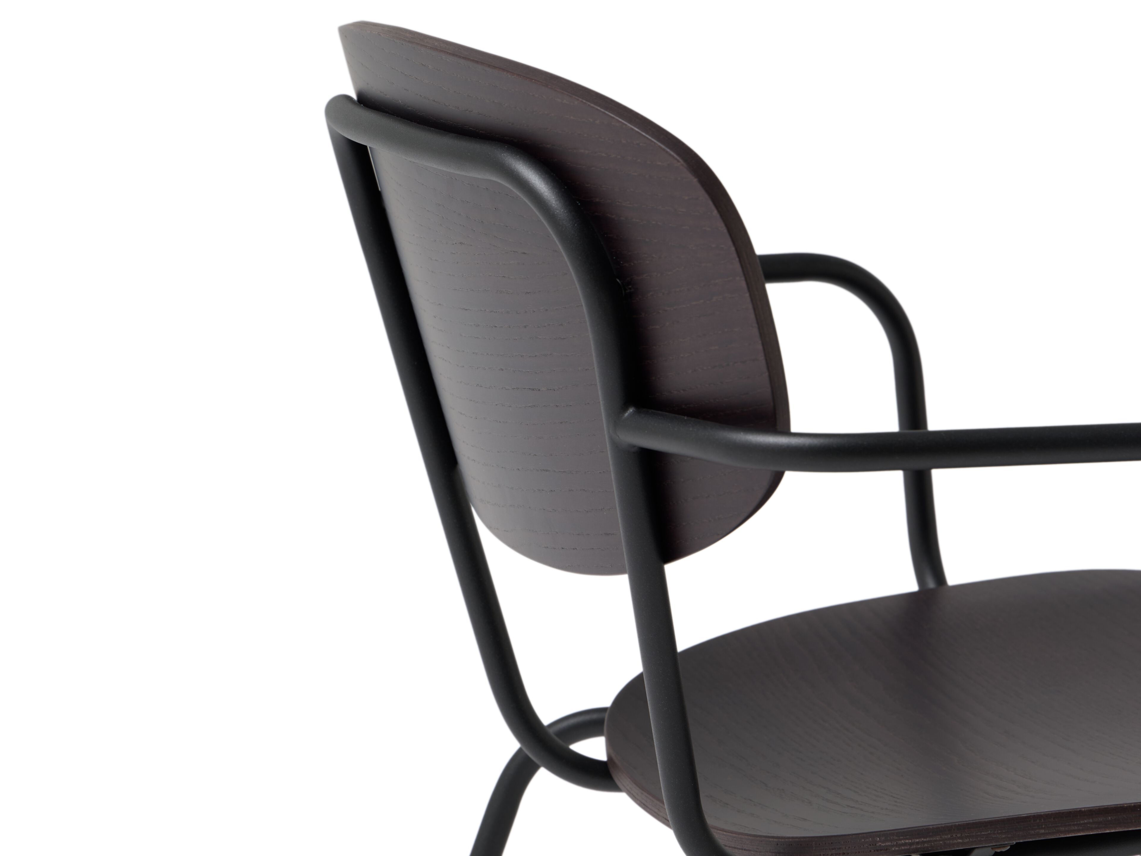 Деревянный стул с подлокотниками MOBLIBERICA Silueta ARCH-00109385 - Вид №5