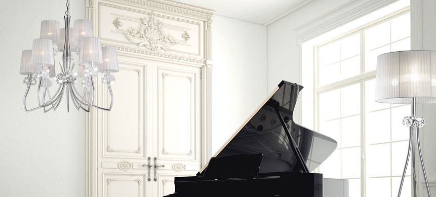 004334 Люстра 9L (хром) Mantra Loewe - Вид №4