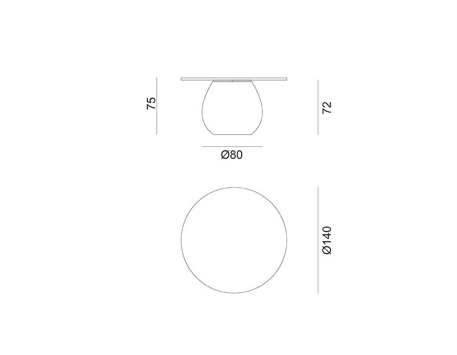 Gervasoni Круглый стол Next / spin sun-id-1408942 - Вид №4
