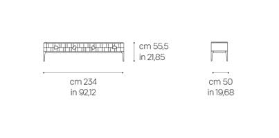 Низкий ТВ-шкаф Grilli Zarafa ARCH-00004470 - Вид №1