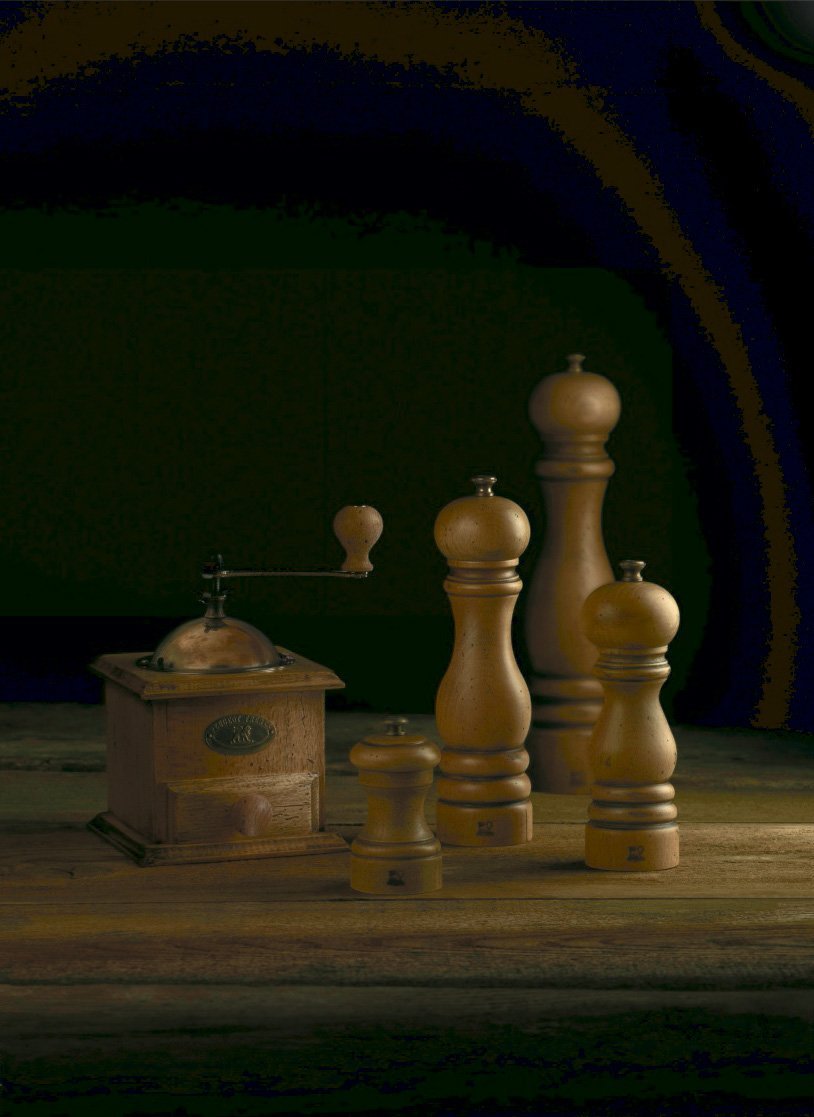 Мельница для перца светлое дерево 22 см Paris PEUGEOT ДИЗАЙНЕРСКИЕ 00-3952117 Бежевый  - Вид №1