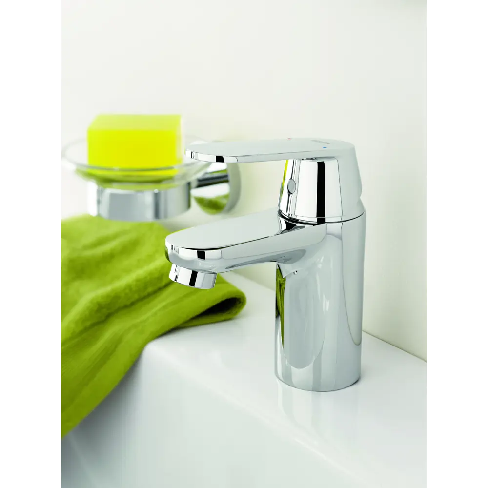 Смеситель для раковины Grohe Eurosmart Cosmo S однорычажный цвет хром 82199639 STLM-2103141 Eurosmart Cosmopolitan - Вид №7