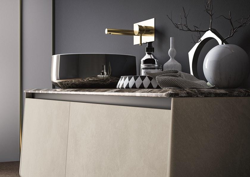 Birex Лаковая тумба под умывальник с дверцами Campus sun-id-1458077 - Вид №1