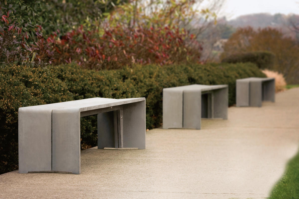 FSRT219 Скамья со скосом  Forms-surfaces  - Вид №2