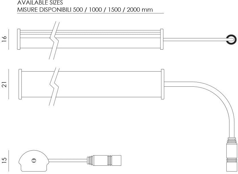 NEXO LUCE Линейный световой профиль для светодиодных модулей Inlux strip 5306 - Вид №1