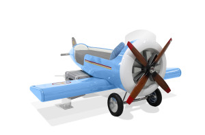 CIST29 Детская кровать самолет Sky One