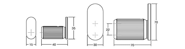 Алюминиевый настенный крючок Viefe Brooklyn ARCH-00119911 - Вид №6