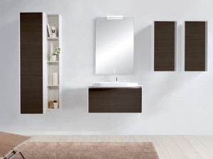 Модульный одноместный умывальник с зеркалом