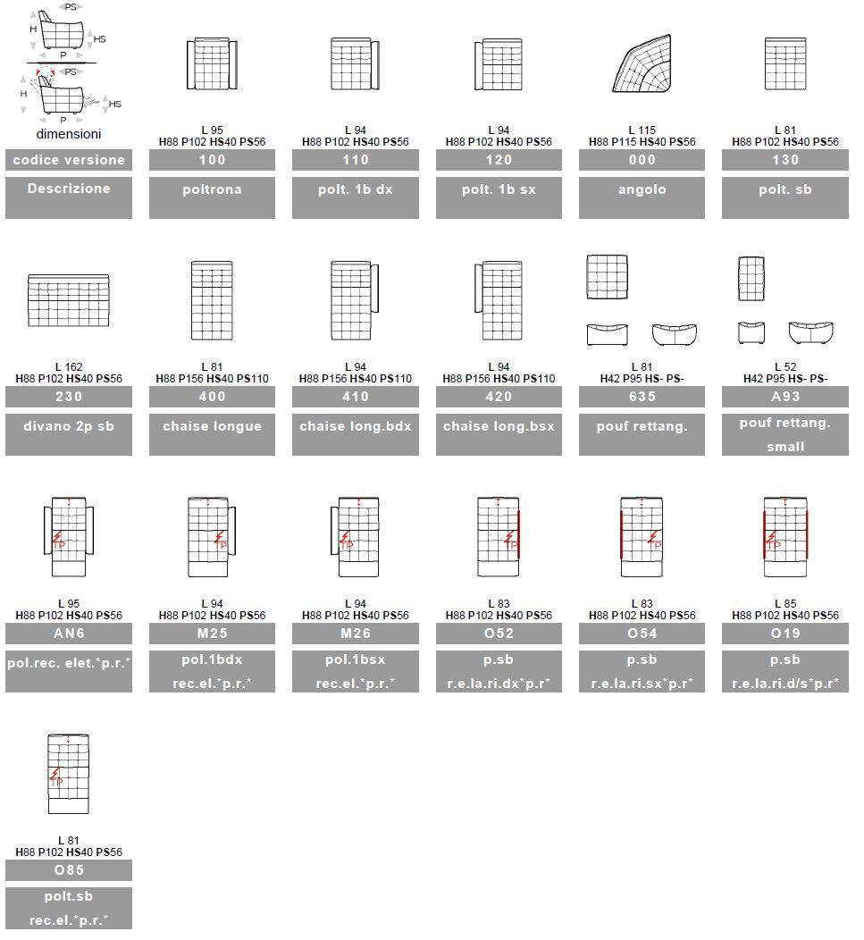 Модульный тканевый угловой диван с подставкой для ног Calia Italia Modular ARCH-00044450 - Вид №3