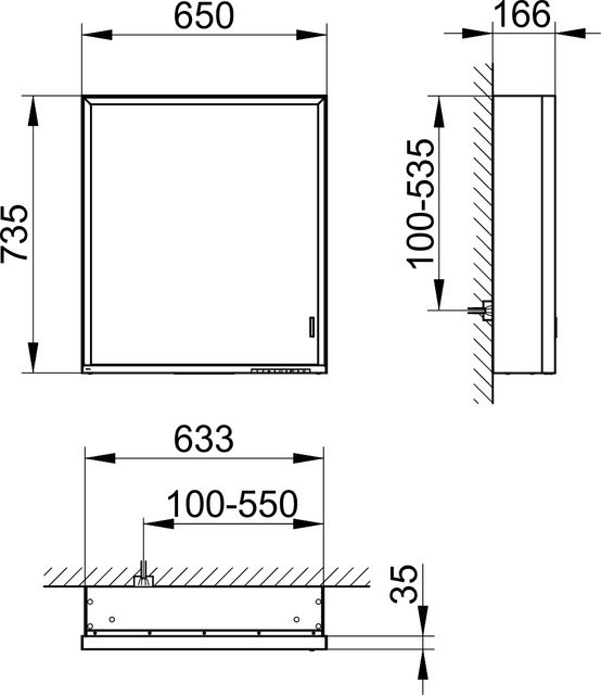 14301172201 Зеркальный шкаф KEUCO Royal Lumos - Вид №3