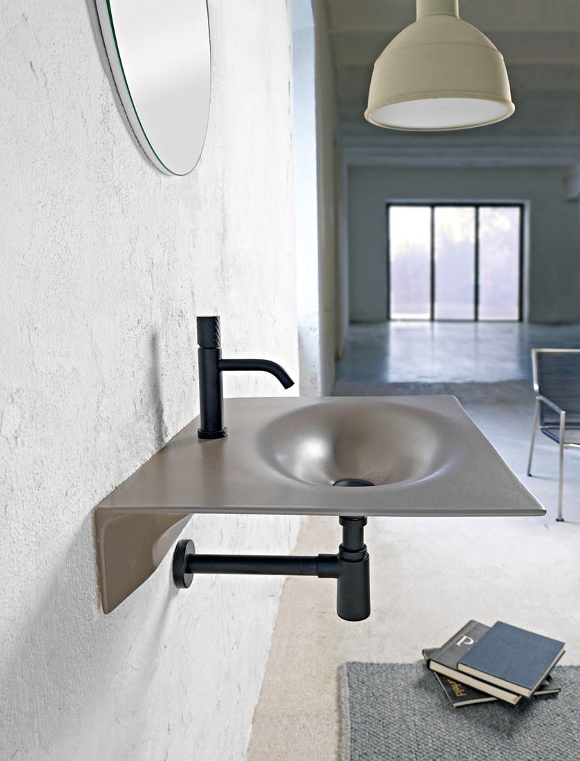 6101/6102 Подвесная раковина настенная овальная Scarabeo Ceramiche  белая  - Вид №1