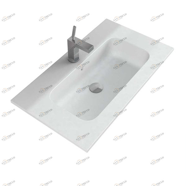 0120280 Накладная раковина под столешницу  овальная Avila Dos 