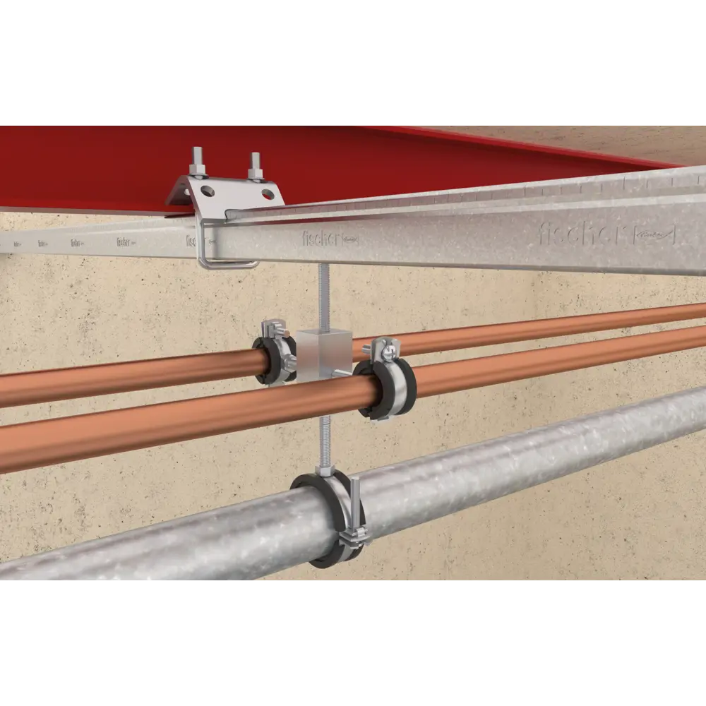 Хомут с болтовым креплением M8/M10 Fischer FGRS 20-24 мм, 100 шт STLM-2082837 - Вид №1