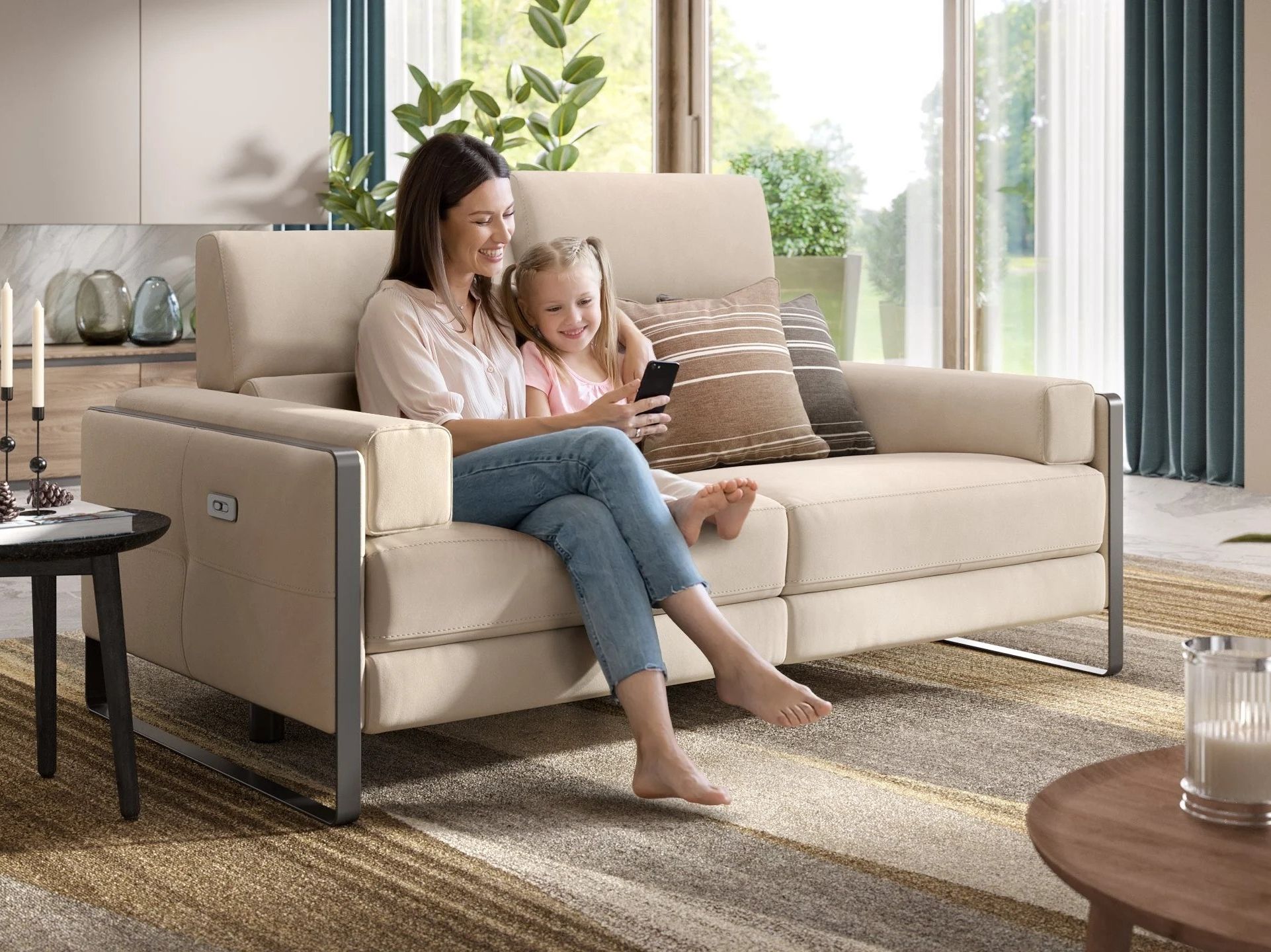 2-местный тканевый диван Sofanella MILO ARCH-00091369 - Вид №4