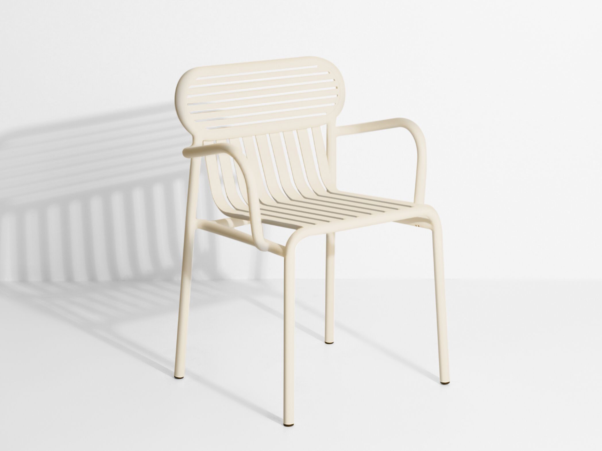 Алюминиевый штабелируемый стул с порошковым покрытием с подлокотниками Petite Friture выходные ARCH-00096326 - Вид №20