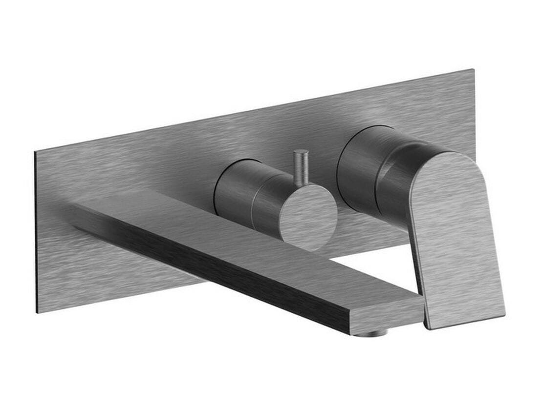 Настенный смеситель для ванны с переключателем Rubinetterie Frattini Gintonic ARCH-00120314