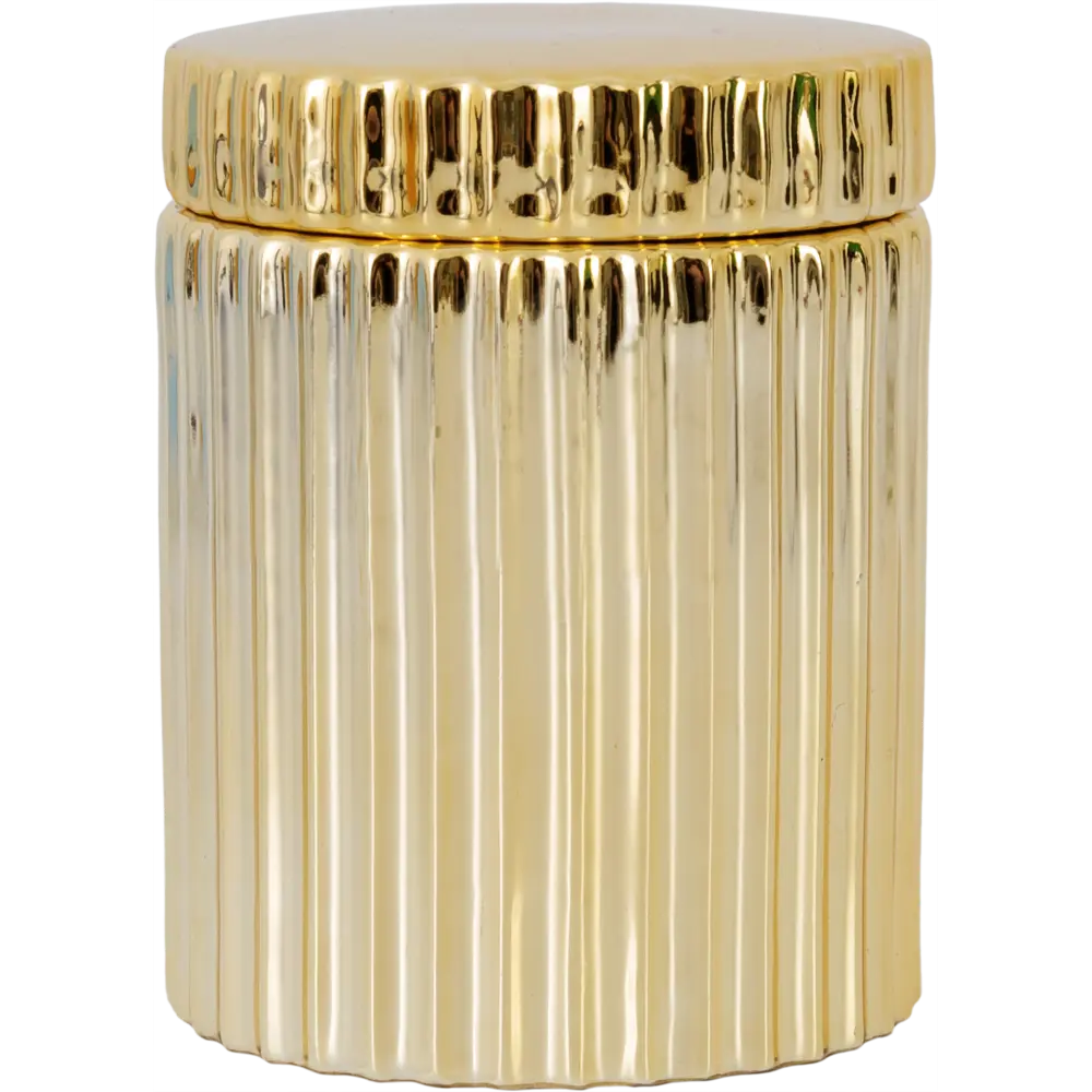 Контейнер для ватных дисков Vidage Linea d Oro цвет золотой STLM-2157577 - Вид №1