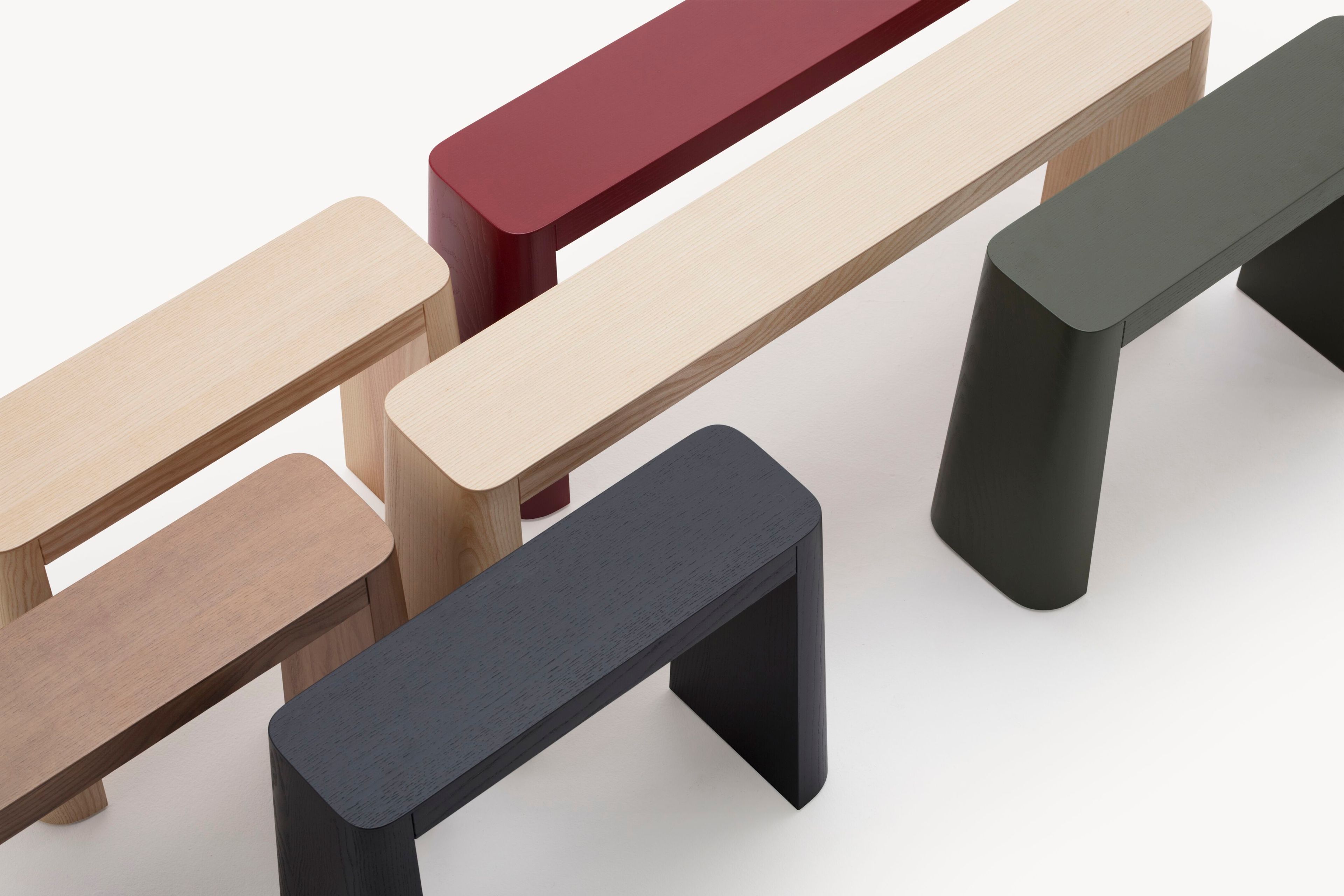 Скамья из ясеня Zilio A&C MULE ARCH-00083457 - Вид №1