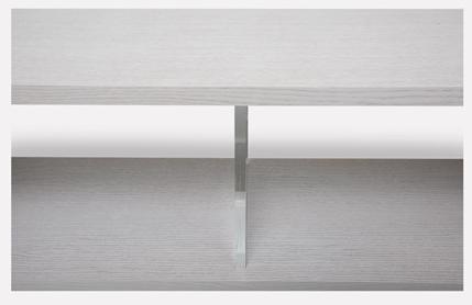 MORADA Прямоугольная консоль из дерева и стекла  Puro co  - Вид №2