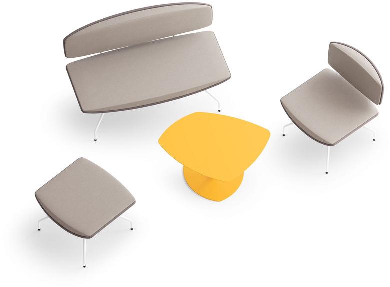 Arte & D Кресло вращающееся с 4-мя спицами Onda C1583 b - Вид №2