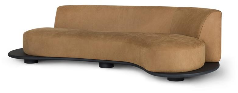 Greenapple 4-х местный диван из нубука Perfect raw sun-id-1460863 - Вид №1