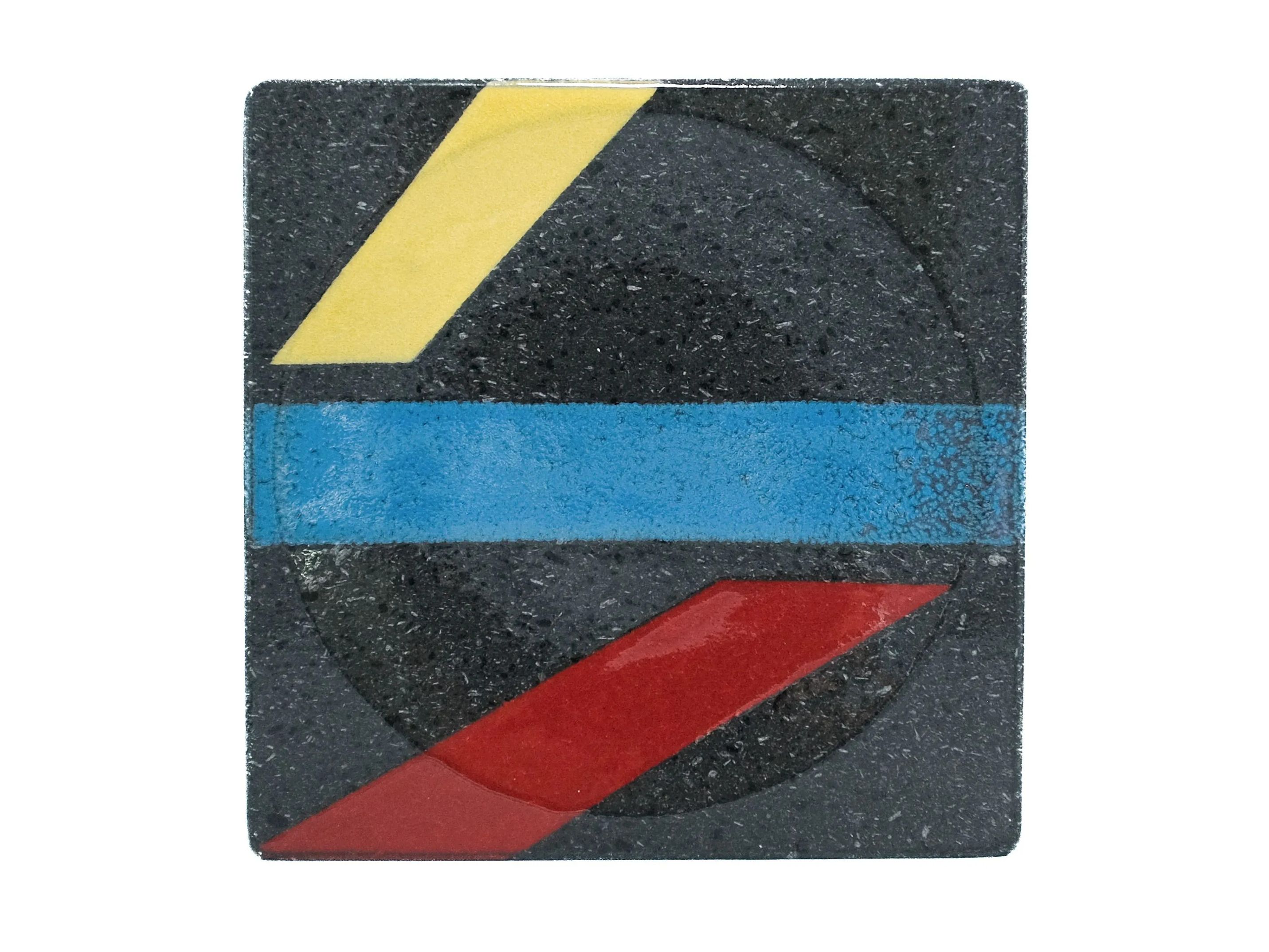 Scavatasche / квадратный центральный элемент из лавового камня Etnea Cuorelavico тропы ARCH-00038937