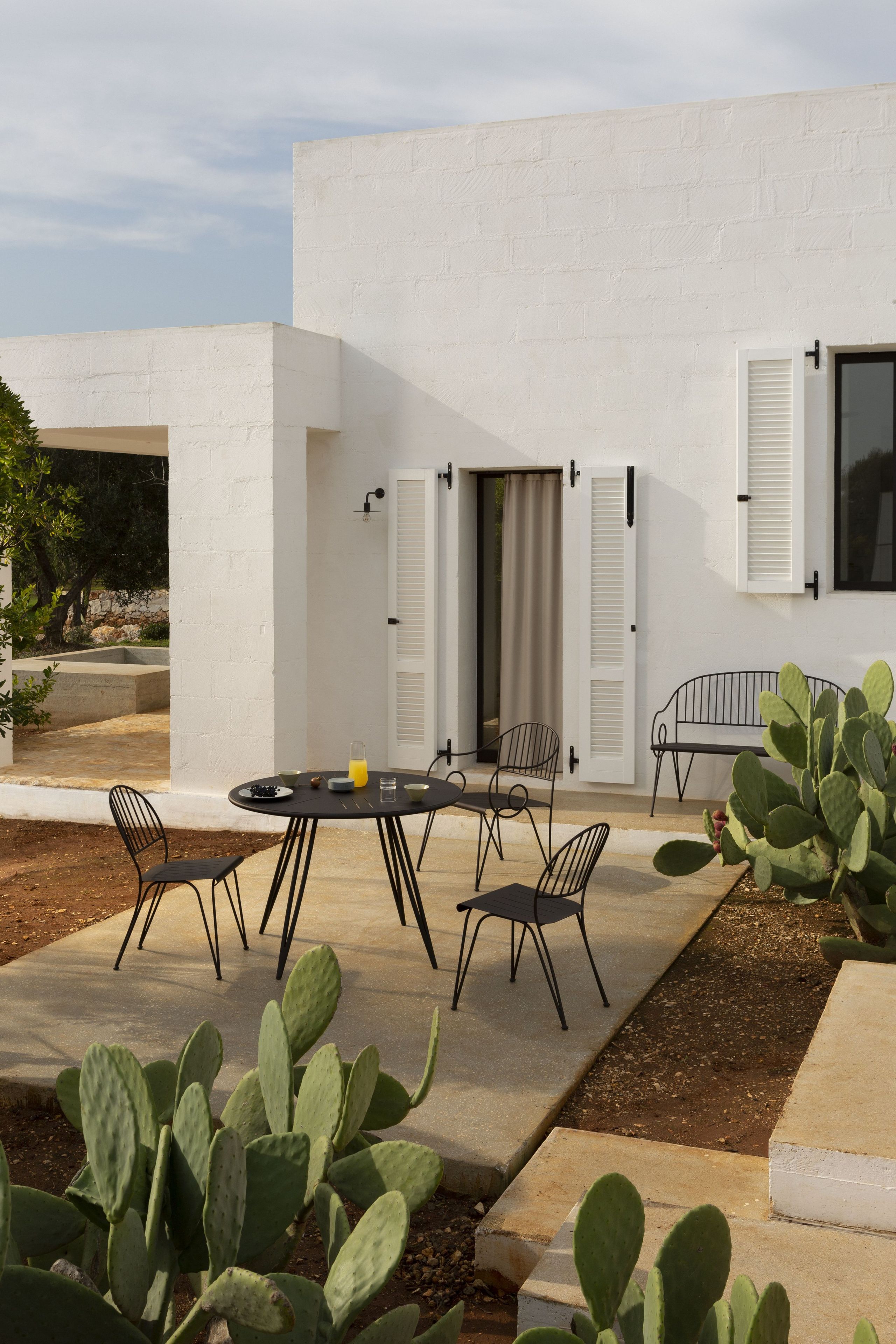 Железный садовый стул Unopiù Ariete ARCH-00119326 - Вид №2