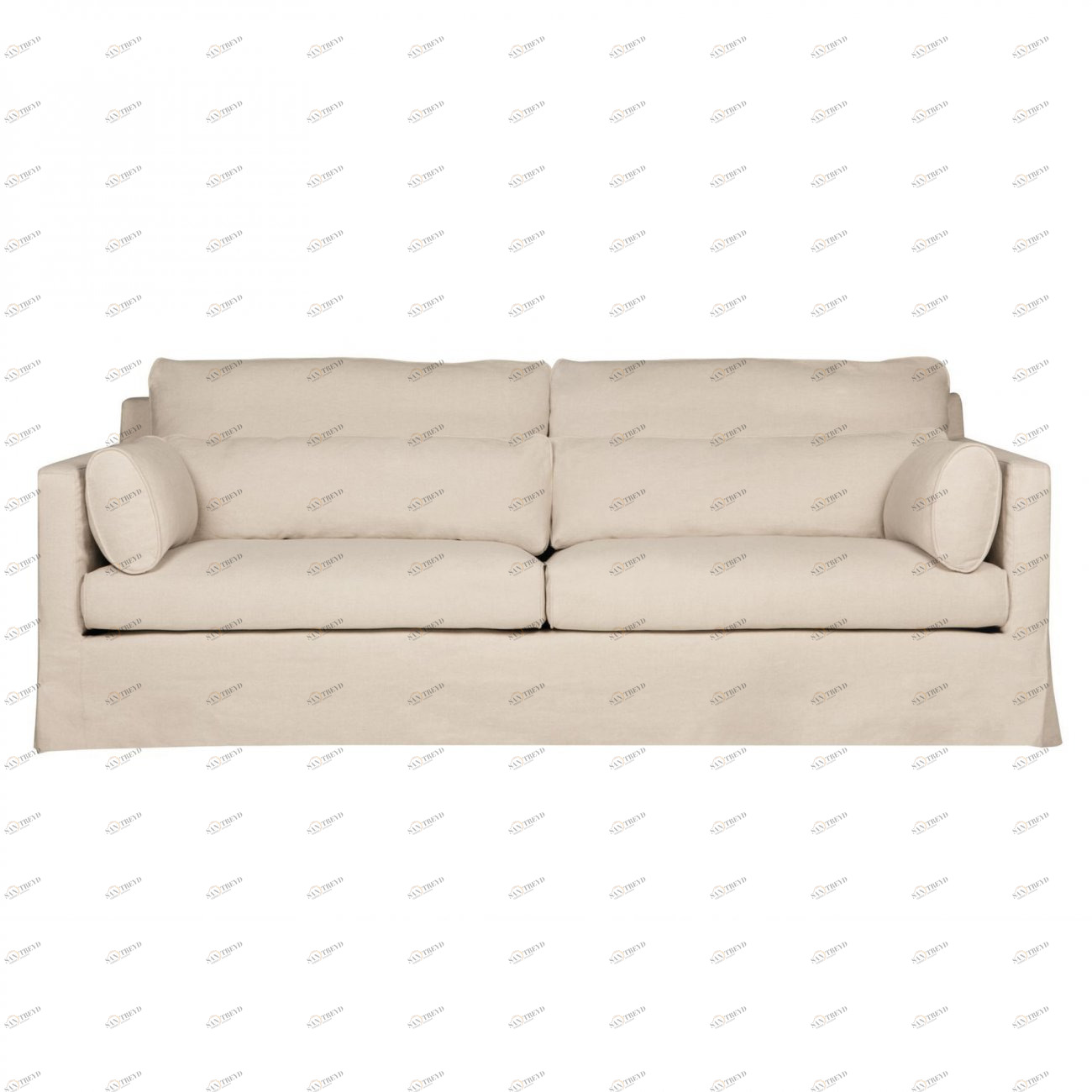 Диван Sara трехместный прямой молочный SITS ДИЗАЙНЕРСКИЕ, SARA 192328 Молочный 