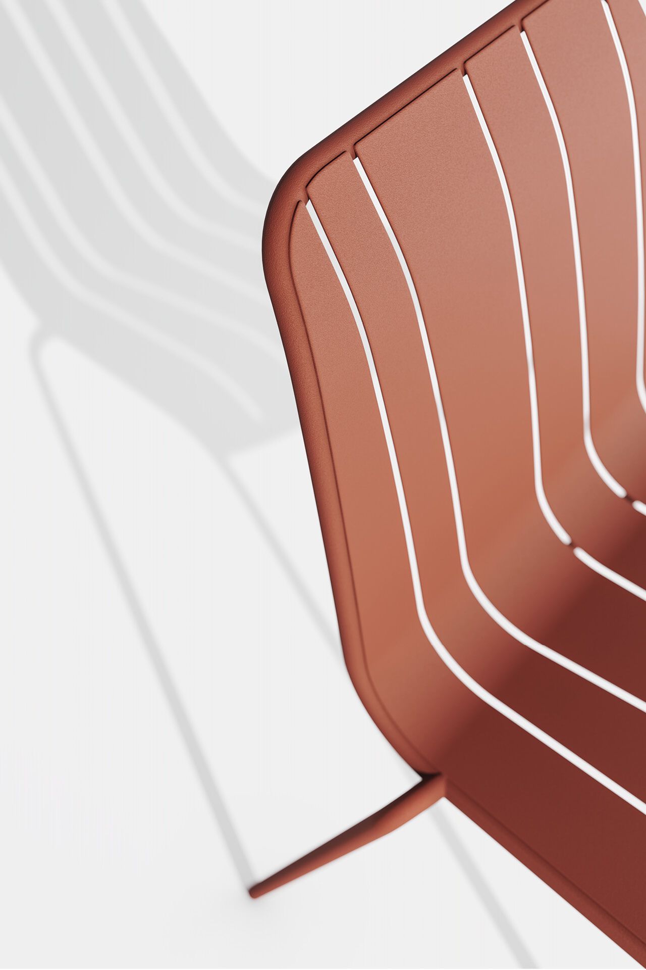 Штабелируемый стальной стул с порошковым покрытием BABEL D Bangi ARCH-00118225 - Вид №2