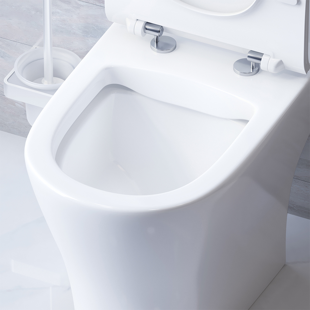 DX86C8600SC унитаз-компакт безободковый с сиденьем микролифт Damixa Sirius - Вид №4