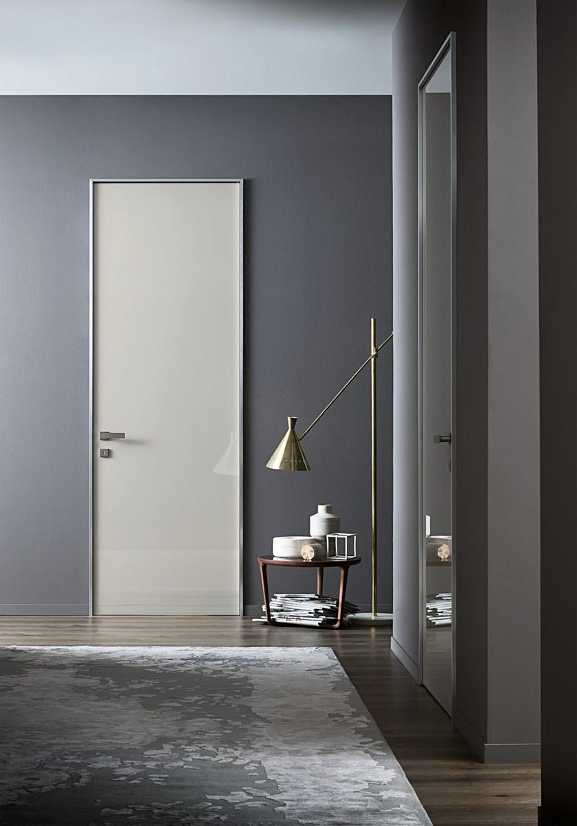 Lualdi Распашная дверь из алюминия и стекла со скрытыми петлями Architectural Santreyd sun-id-1483199 - Вид №8