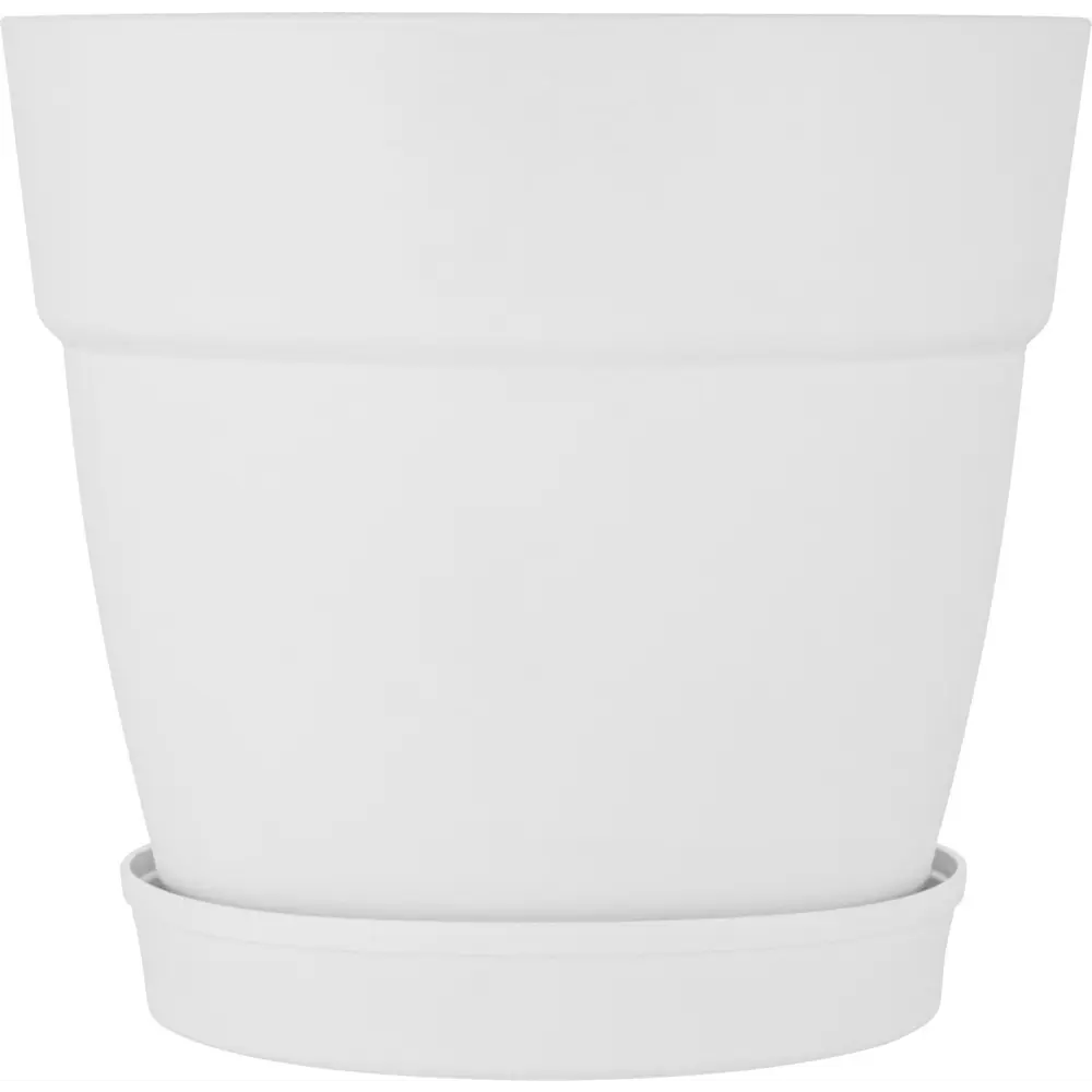 Горшок цветочный INGREEN Villa De Fiori 48 л белый с колесами 89373305 STLM-0964245 - Вид №1