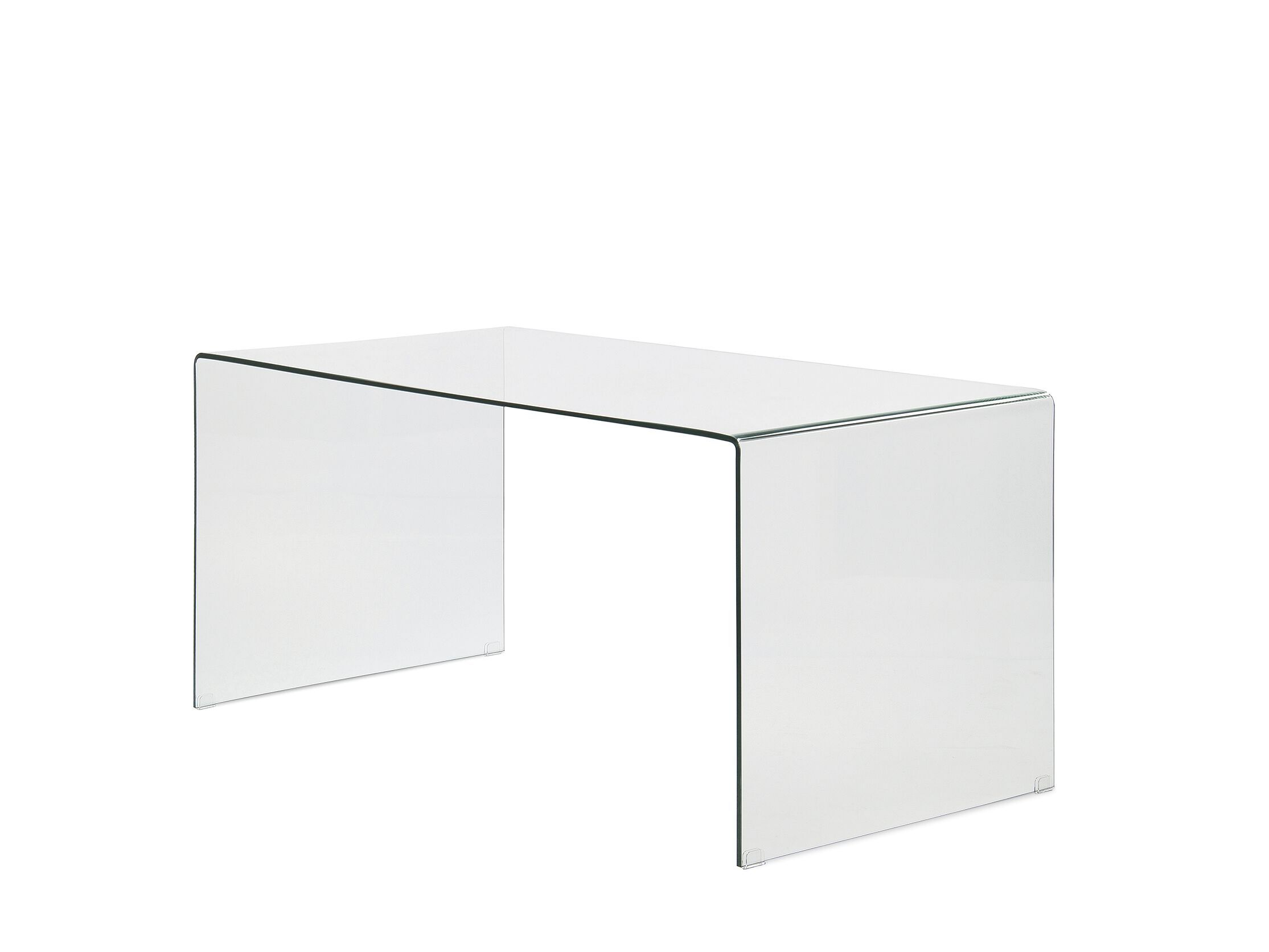 Прямоугольный стол из закаленного стекла Pilma DESK ARCH-00083075