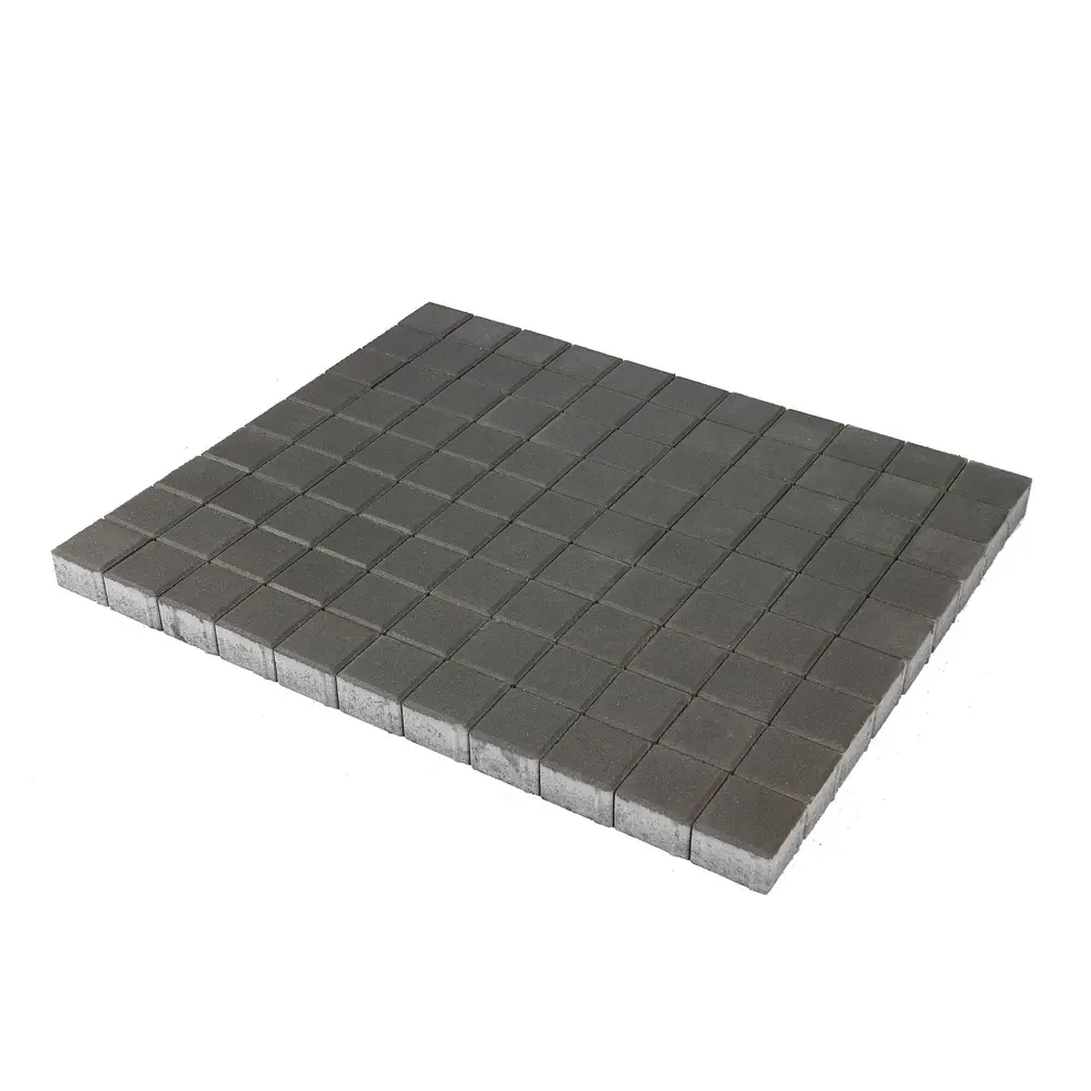 Плитка тротуарная двухслойная Braer Лувр 200x200x60 мм цвет серый 82001776 STLM-2146067  - Вид №1