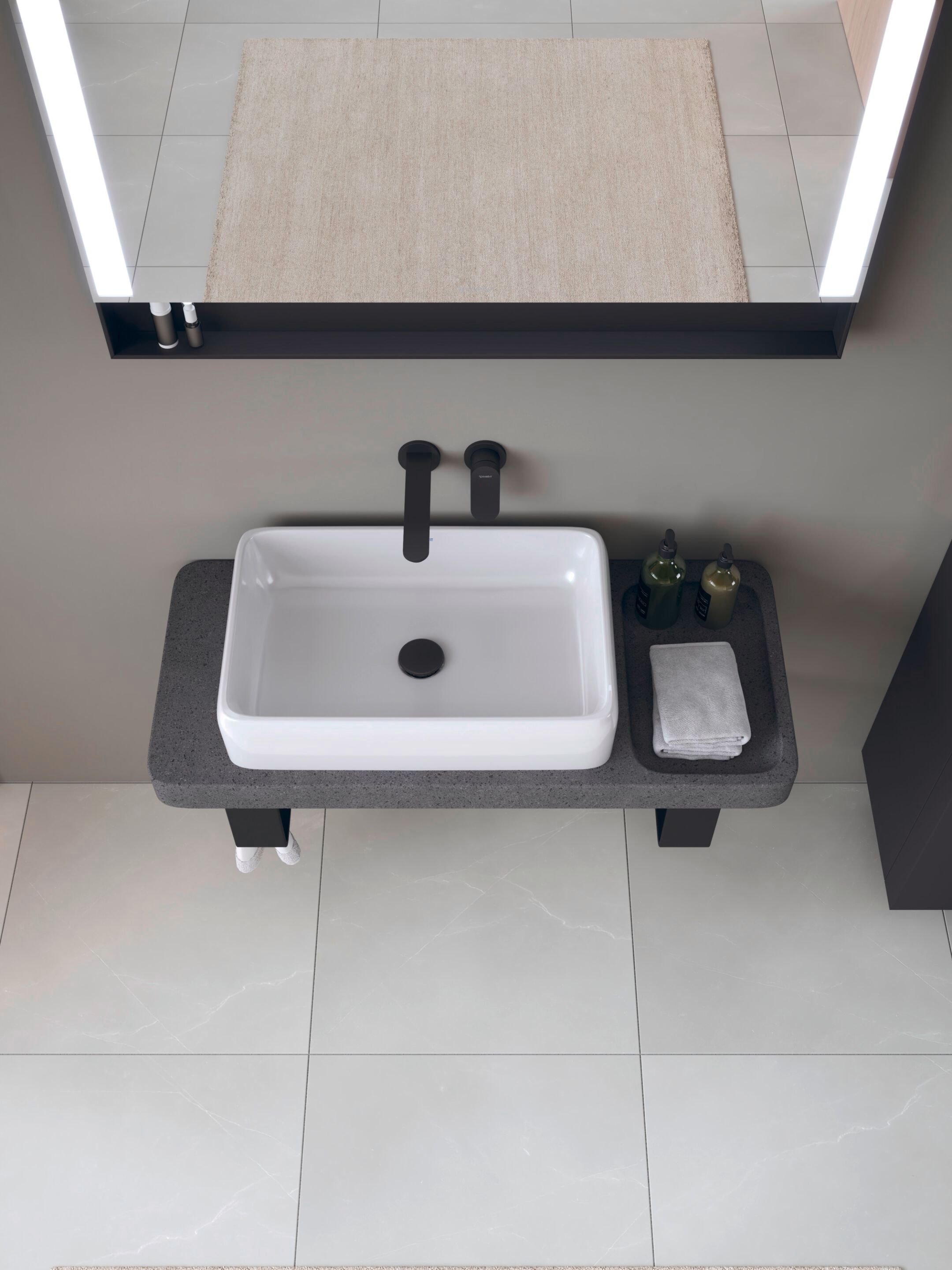 Керамическая прямоугольная столешница Duravit Qatego ARCH-00147656 - Вид №11