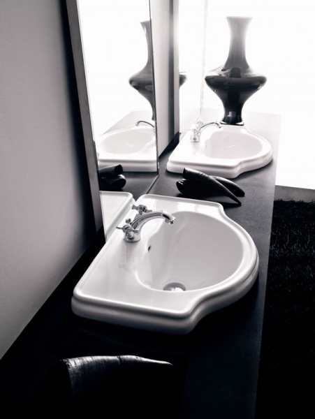 ML.BLL-25.062.Bi Накладная раковина на столешницу  круглая Migliore  - Вид №6