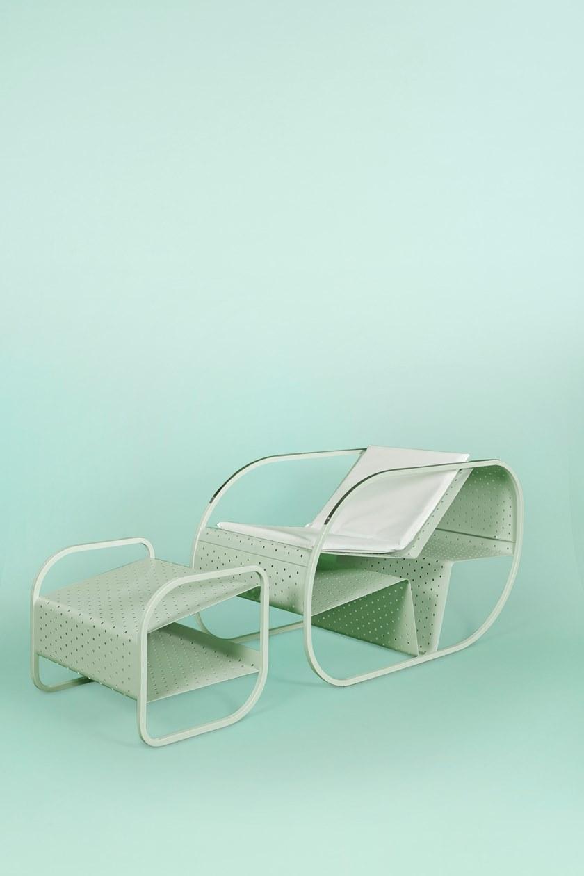 Giacopini Подставка для ног / журнальный столик из металла Flip sun-id-1390561 - Вид №11