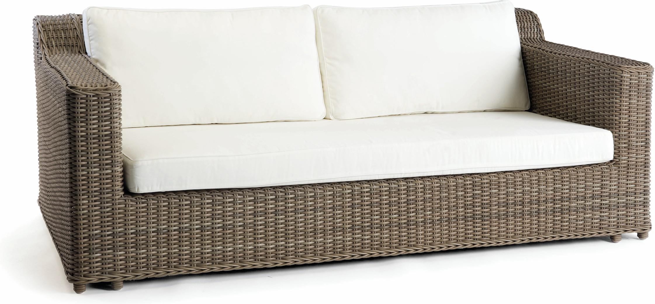 MNST1279 2,5 мест. диван фиксированный шнур 8мм старый серый Manutti San Diego