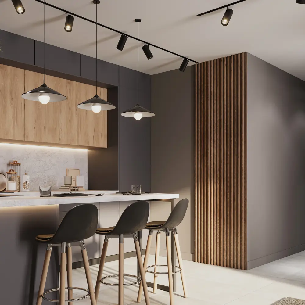 Фальшпанель для кухонного шкафа София 10x77 см KONSENSA ДСП цвет серый 89419189 STLM-2075211 София Грей - Вид №11