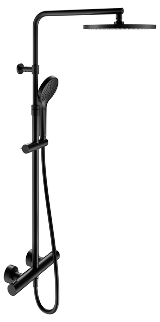 53926372321 Смеситель с термостатом и верхней душевой насадкой KEUCO Plan blue - Вид №2