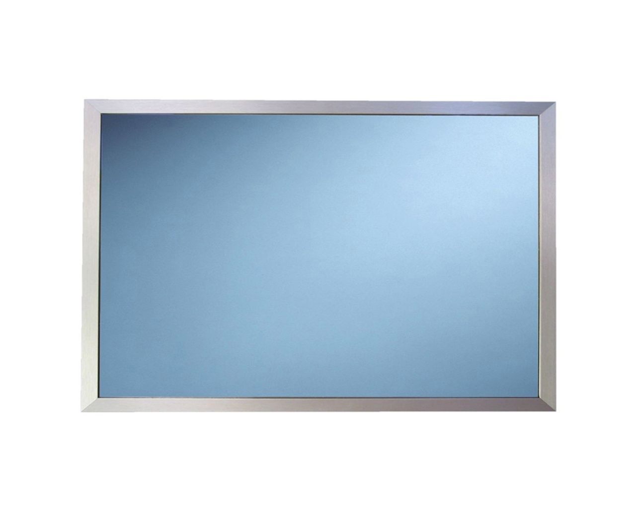 LU5S Зеркало в металлической раме - матовое 40х60 см. Merida 