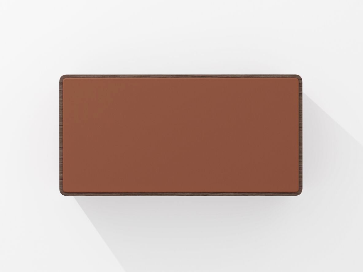 Прямоугольный кожаный журнальный столик PROF Flow ARCH-00120969 - Вид №2